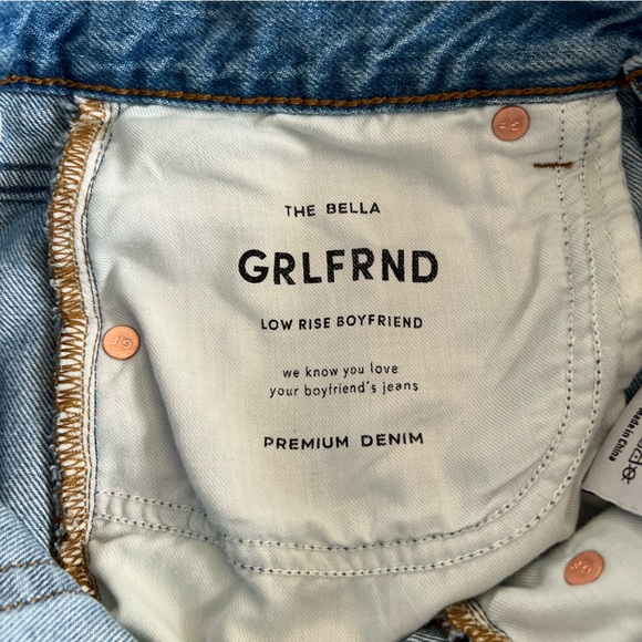 GRLFRND Bella Low Rise Boyfriend Jeans - Picture 3 of 16